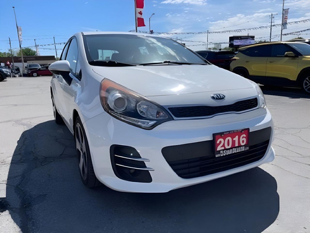 Used 2016 Kia Rio EX+ w-Sunroof NAV LEATHER MINT ! WE FINANCE ALL CR for sale in London, ON