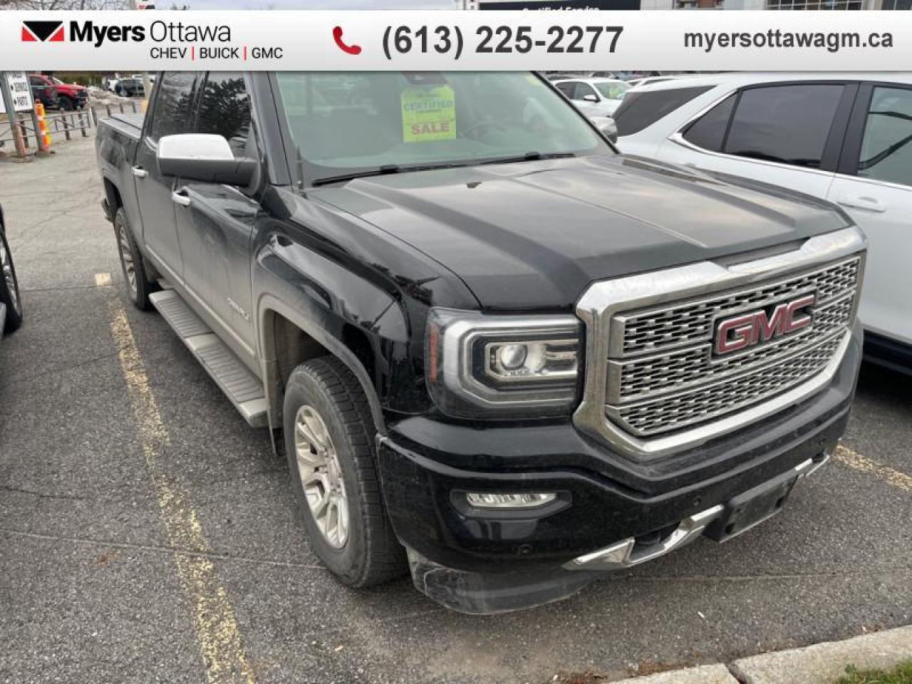 Used 2017 GMC Sierra 1500 Denali  DENALI CREW, SUNROOF, 5.3V8, MAG RIDE, BOSE, TRAILER PACKAGE for sale in Ottawa, ON