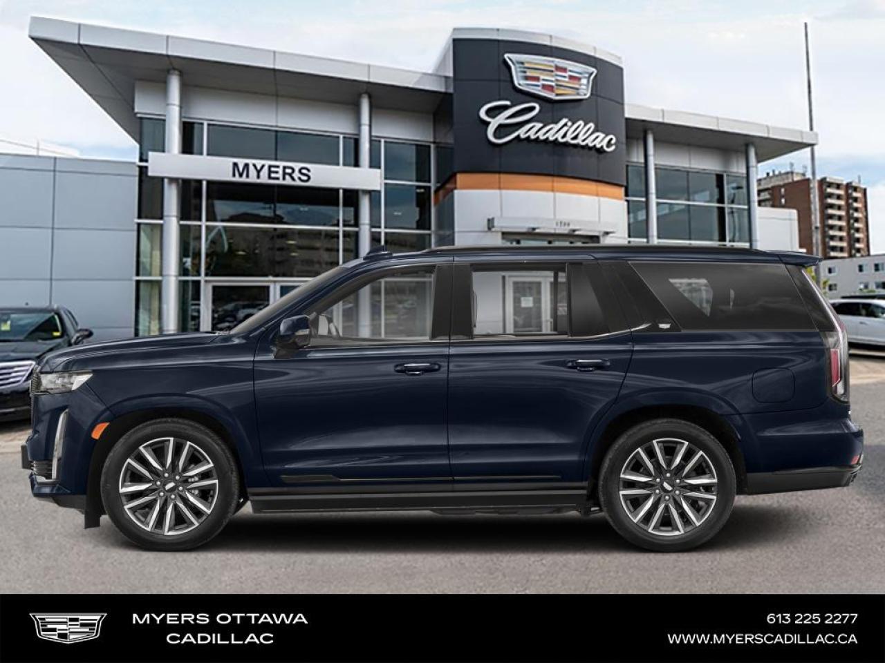 Used 2022 Cadillac Escalade Sport Platinum  SPORT PLATINUM, NIGHT VISION, REAR MEDIA SYSTEM, POWER STEPS for sale in Ottawa, ON