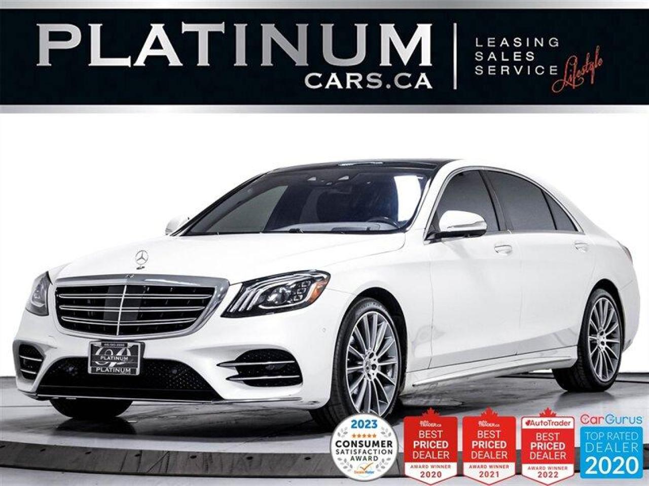 Used 2020 Mercedes-Benz S-Class S560 4MATIC,LWB,AMG SPORT,AMG STYLING,360 CAM,HUD for sale in Toronto, ON
