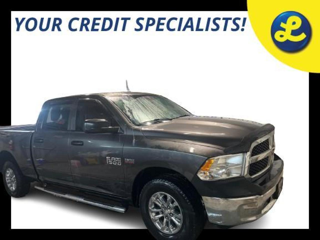 Used 2014 RAM 1500 Classic SXT CrewCab Hemi 4X4 * Chorme Wheels * Step Bars * Handsfree communication with Bluetooth streaming * Uconnect 3 with 5inch display 5inch touchscre for sale in Cambridge, ON