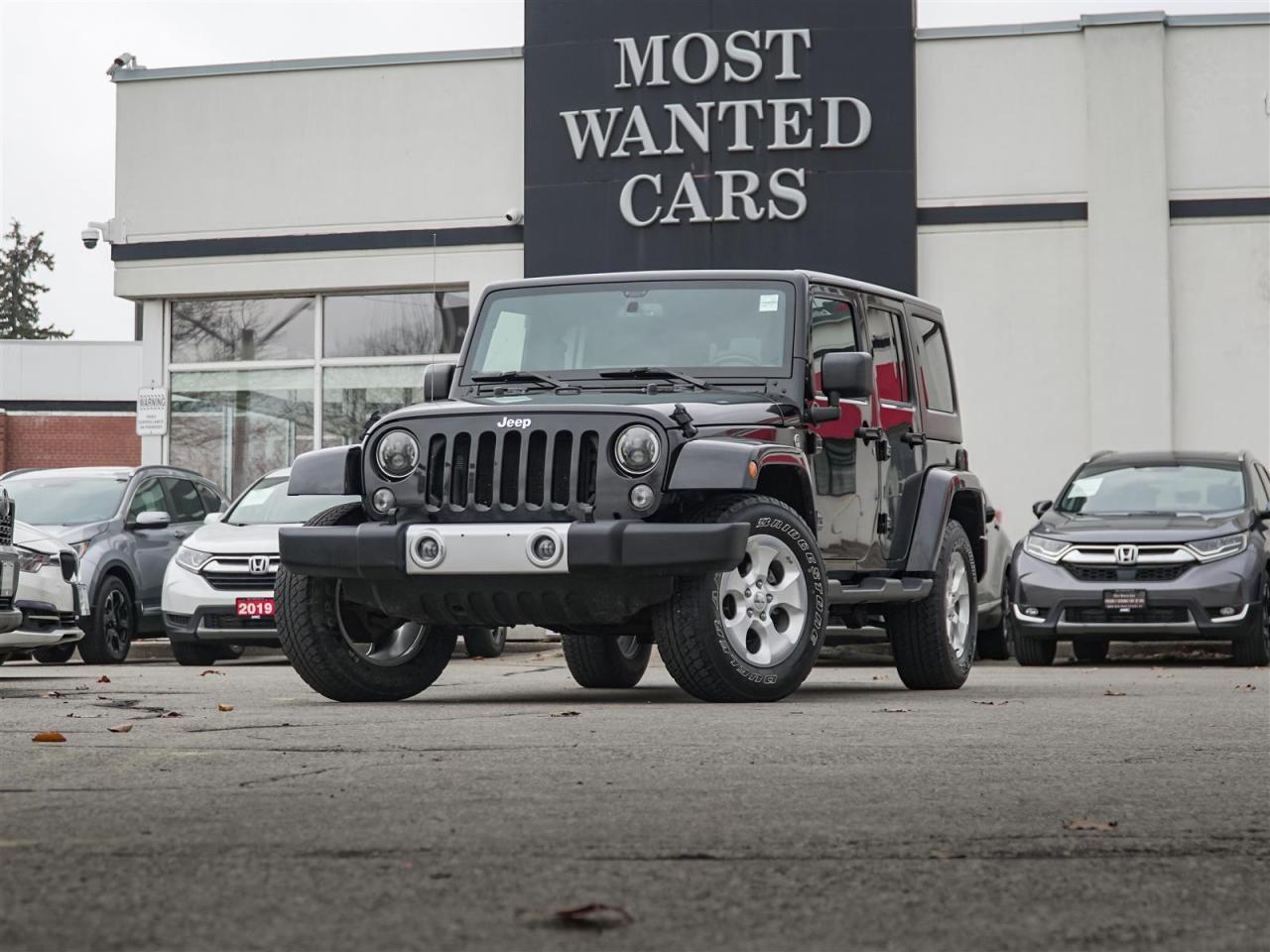 Used 2015 Jeep Wrangler UNLIMITED SAHARA 4x4 | 4DR | MANUAL TRANSMISSION | HARD TOP for sale in Kitchener, ON