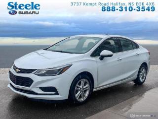 Summit White 2018 Chevrolet Cruze LT Turbo FWD 6-Speed Automatic 1.4L DOHC Atlantic Canadas largest Subaru dealer.WE MAKE IT EASY!Reviews:* Most owners report a nicely sorted ride and handling equation for a car that feels light and lively in motion, and excellent feature content for the dollar. A glance at past test drive notes saw this writer praising a 2018 Cruze hatchback for a more solid-feeling and quiet drive on the highway than a comparable Honda Civic. Plenty of approachable connectivity tech helped round out the package. Source: autoTRADER.ca