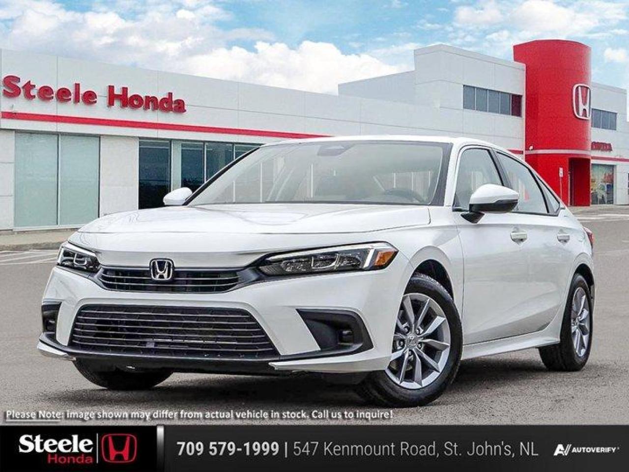 New 2024 Honda Civic Sedan EX for sale in St. John's, NL