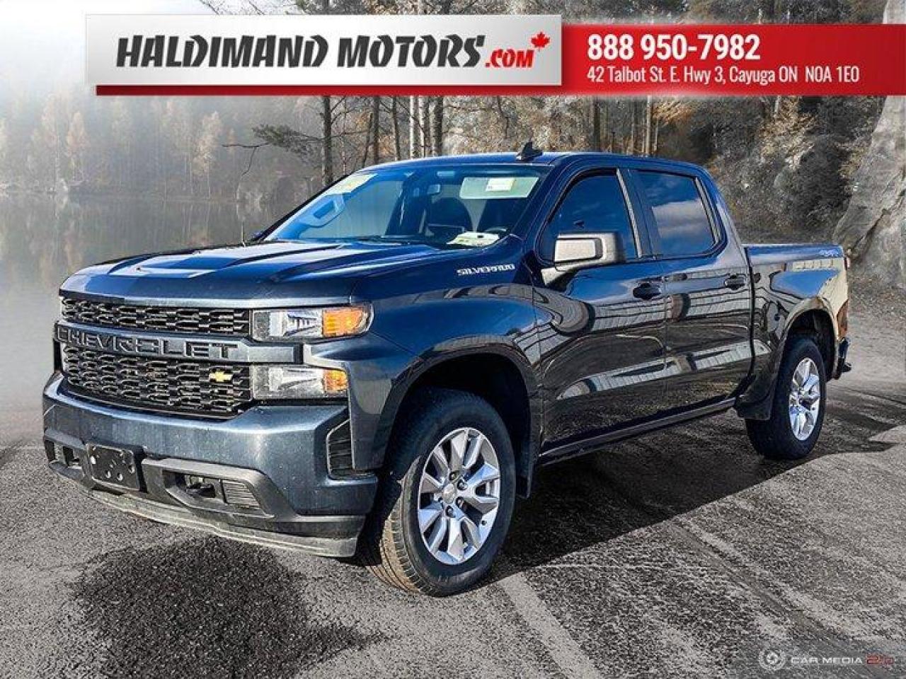 Used 2021 Chevrolet Silverado 1500 Custom for sale in Cayuga, ON