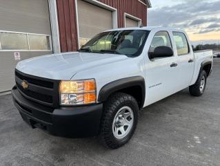Used 2013 Chevrolet Silverado 1500 Work Truck Crew Cab Short Box 4WD *39 service records* for sale in Dunnville, ON