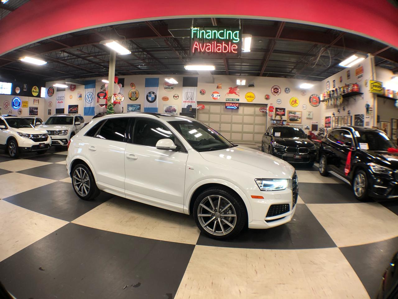 2018 Audi Q3 PROGRESSIV S-LINE AWD LEATHER PAN/ROOF NAVI CAMERA
