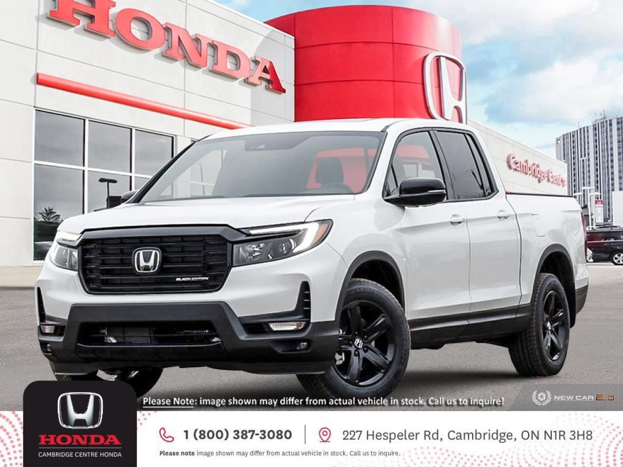 New 2023 Honda Ridgeline Black Edition IN-STOCK! for sale in Cambridge, ON
