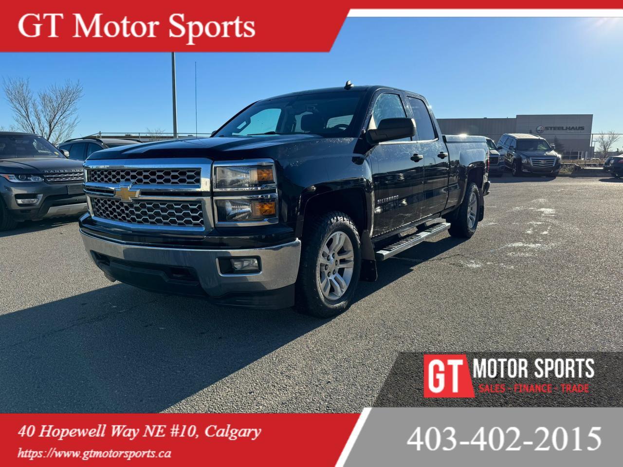 Used 2014 Chevrolet Silverado 1500 4WD DOUBLE CAB STANDARD BOX LT W/1LT for sale in Calgary, AB