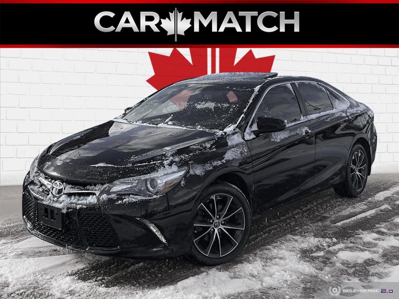 Used 2015 Toyota Camry SE / AUTO / LEATHER / NAV / NO ACCIDENTS for sale in Cambridge, ON