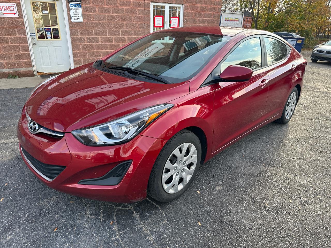 Used 2015 Hyundai Elantra GL 1.8L/LOW KMS/ONE OWNER/NO ACCIDENTS/CERTIFIED for sale in Cambridge, ON
