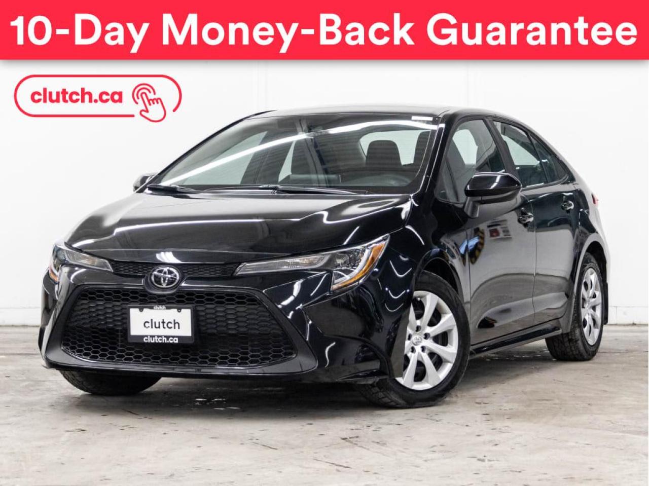 Used 2020 Toyota Corolla LE w/ Apple CarPlay, Bluetooth, A/C for sale in Toronto, ON