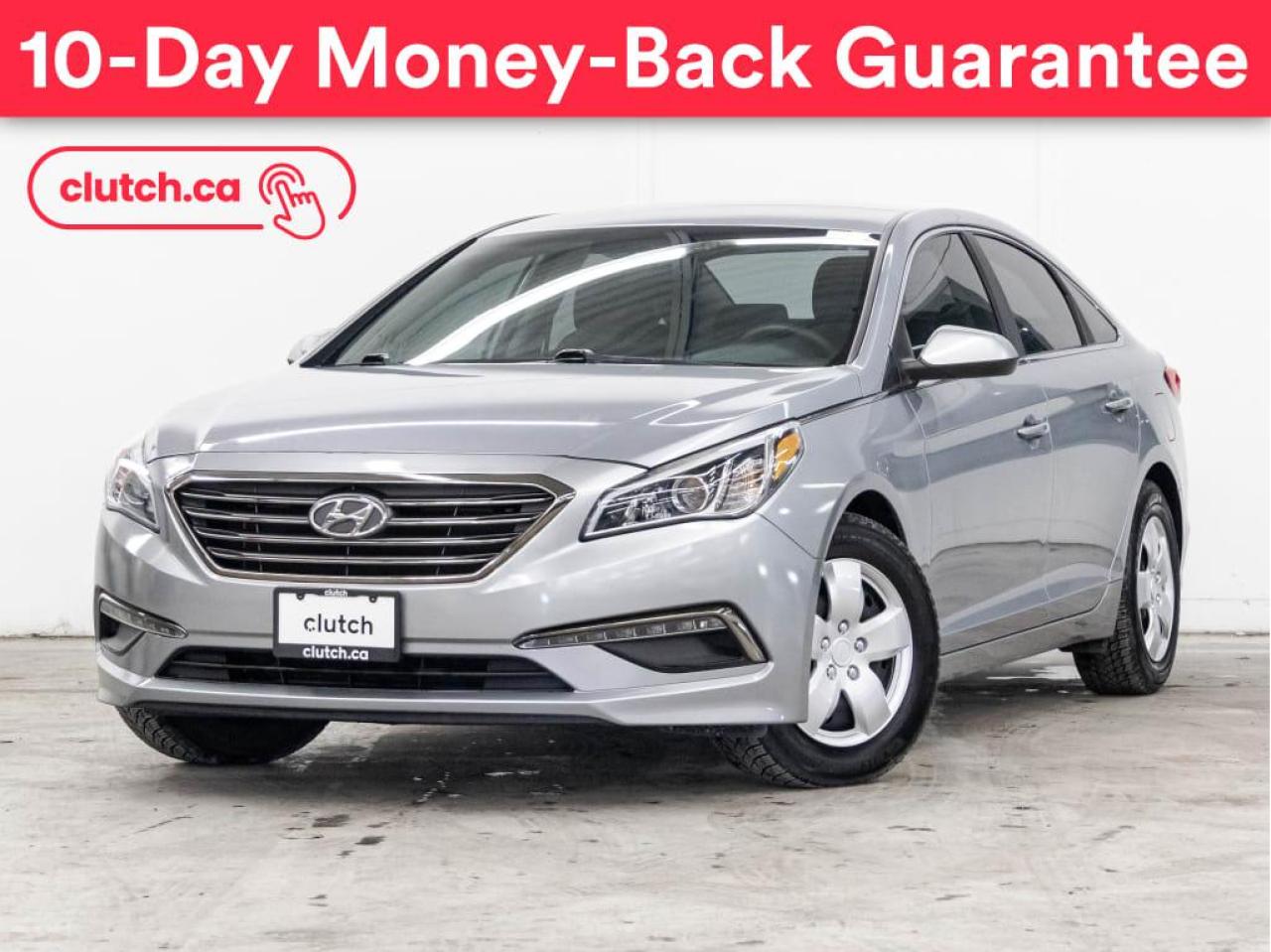 Used 2016 Hyundai Sonata GL w/ Bluetooth, Backup Cam, Cruise Control, A/C for sale in Toronto, ON