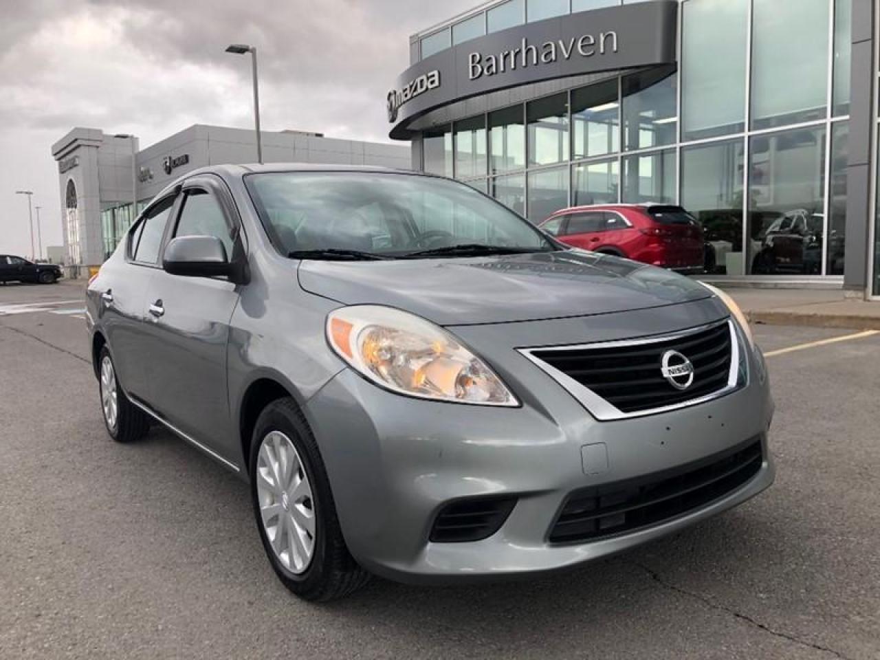 Used 2013 Nissan Versa 4DR SDN I4 CVT 1.6 SV for sale in Ottawa, ON