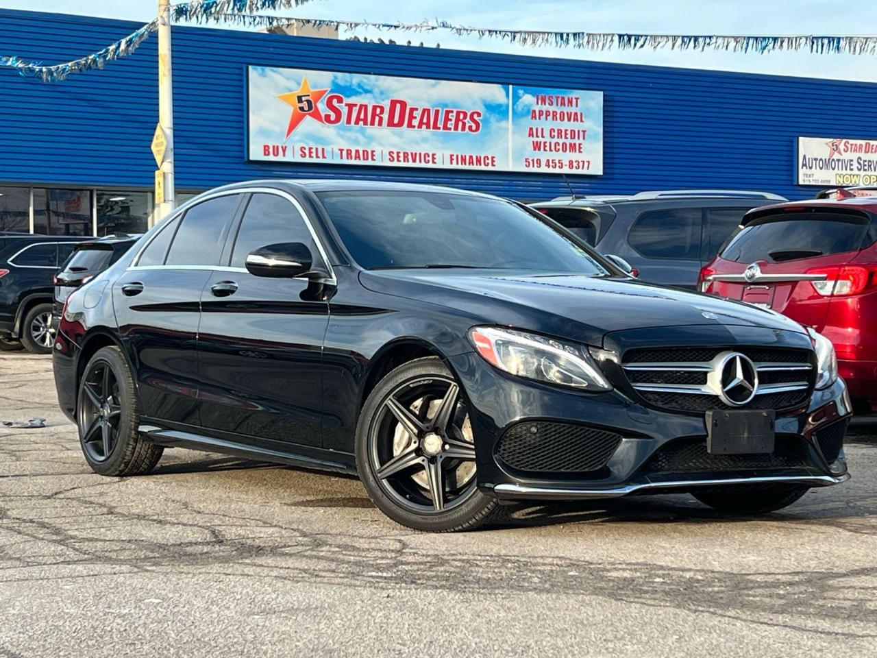 Used 2015 Mercedes-Benz C-Class NAV LEATHER SUNROOF LOADED! WE FINANCE ALL CREDIT for sale in London, ON