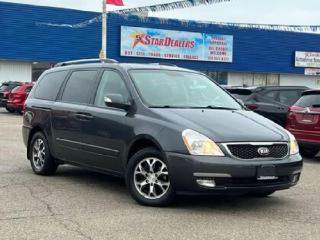 Used 2014 Kia Sedona LEATHER SUNROOF H-SEATS! WE FINANCE ALL CREDIT! for sale in London, ON