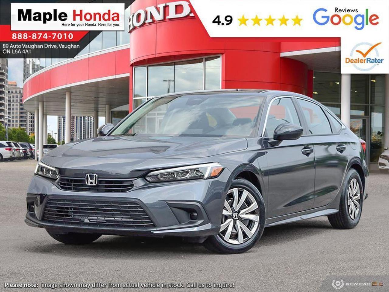 New 2024 Honda Civic Sedan LX-B CVT for sale in Vaughan, ON