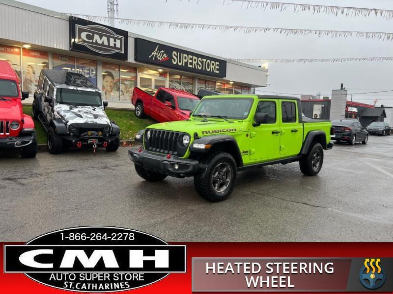Used 2021 Jeep Gladiator Rubicon  CAM REM-START HTD-SW LEATH for sale in St. Catharines, ON