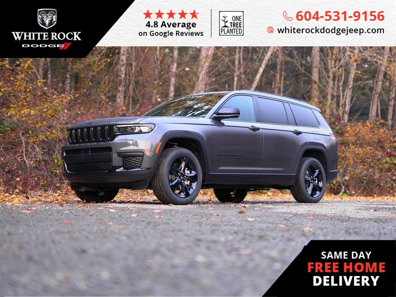 New 2024 Jeep Grand Cherokee L ALTITUDE ** 7 PASSENGER** SUNROOF for sale in Surrey, BC