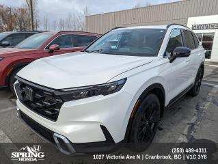 New 2024 Honda CR-V Hybrid Touring PRICE INCLUDES: FREIGHT & PDI, ALL SEASON MATS, BLOCK HEATER,XPEL PAINT PROTECTION FILM,  PREMIUM PAINT for sale in Cranbrook, BC