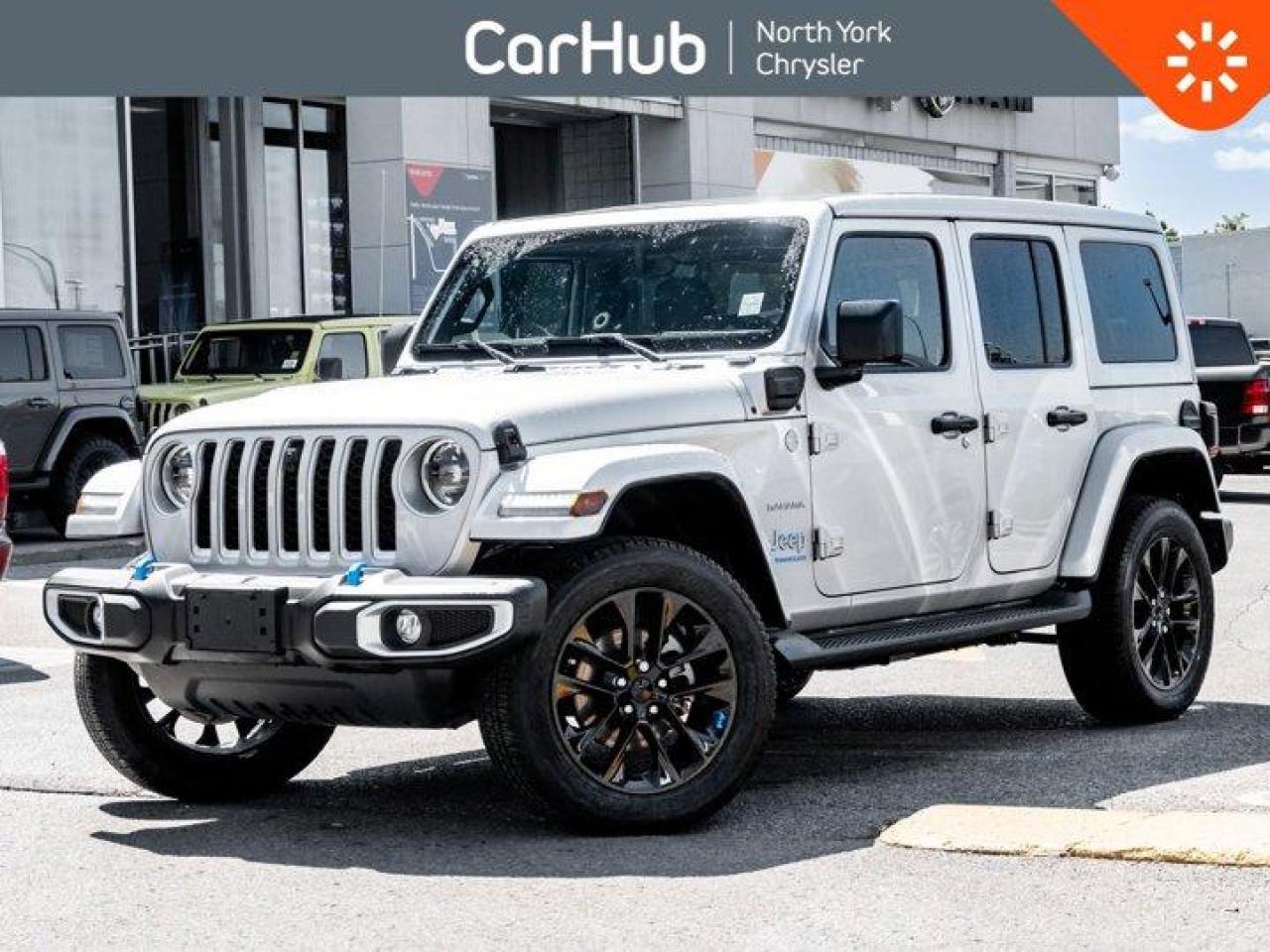 Used 2023 Jeep Wrangler 4xe Sahara 4 Door Skyroof Heated Leather Off Road Cam R-Start for sale in Thornhill, ON