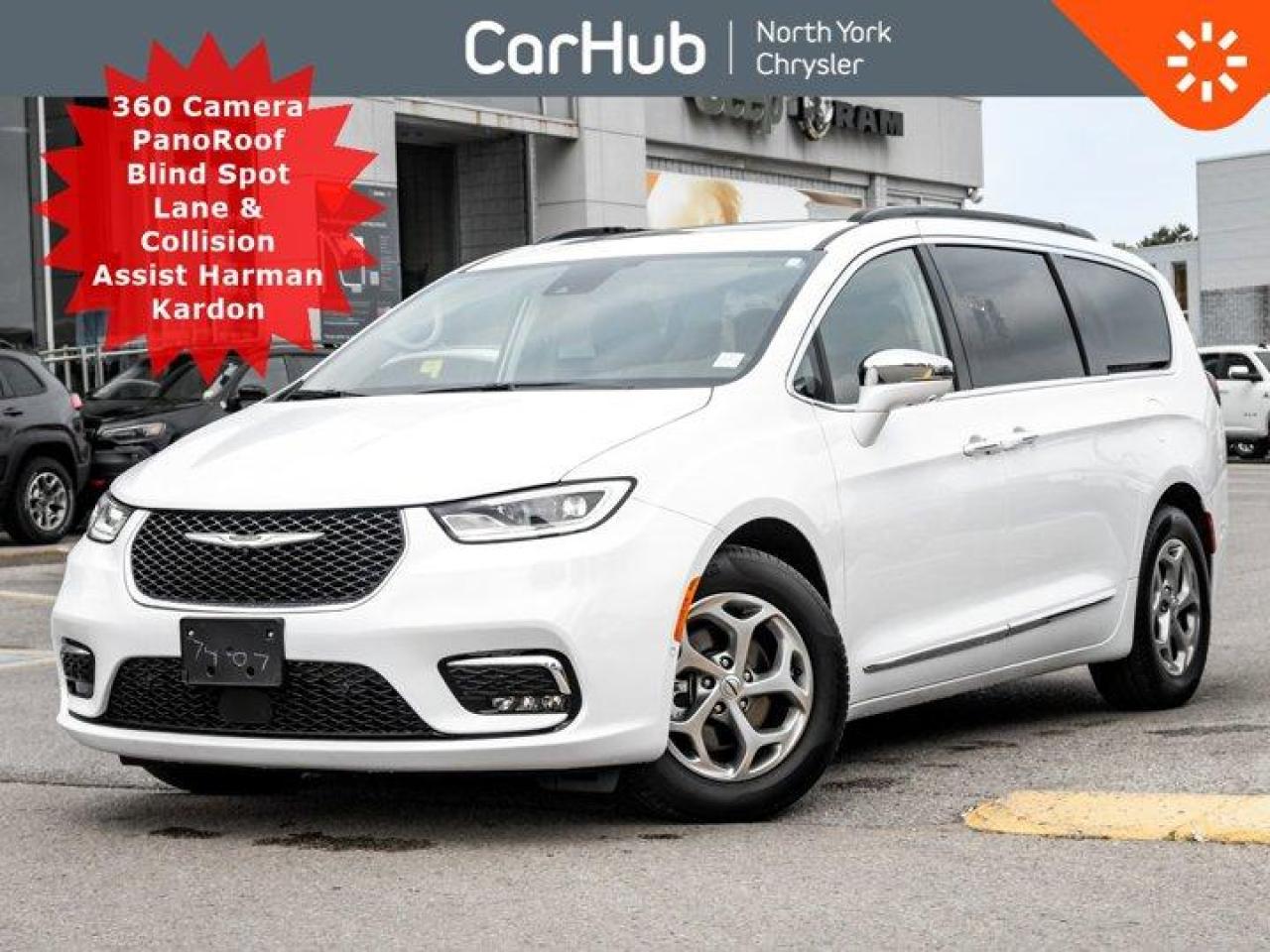 Used 2022 Chrysler Pacifica Limited Pano Roof 360 Cam Stow n' Vac Harman Kardon for sale in Thornhill, ON