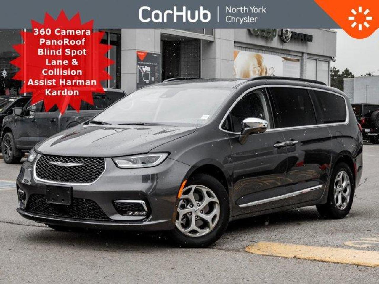 Used 2022 Chrysler Pacifica Limited Pano Sunroof Navi Adaptive Cruise Ctrl 10.1 In Display for sale in Thornhill, ON