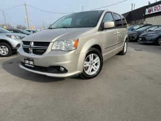 Used 2013 Dodge Grand Caravan Crew Plus LEATHER POWER SLIDING +GATE  TOW CAMERA for sale in Oakville, ON