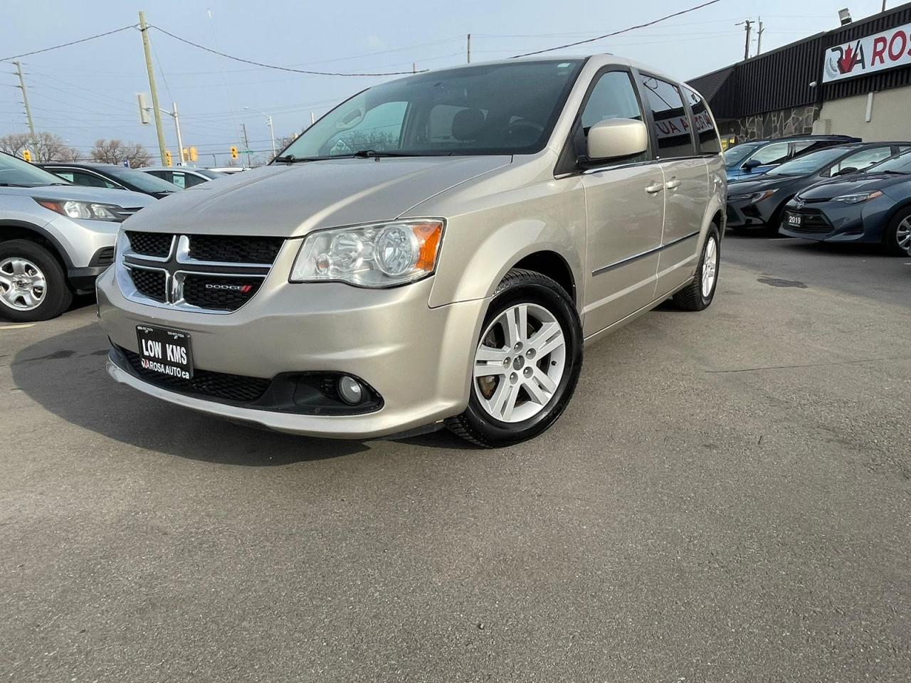 2013 Dodge Grand Caravan Crew Plus LEATHER POWER SLIDING +GATE  TOW CAMERA - Photo #1