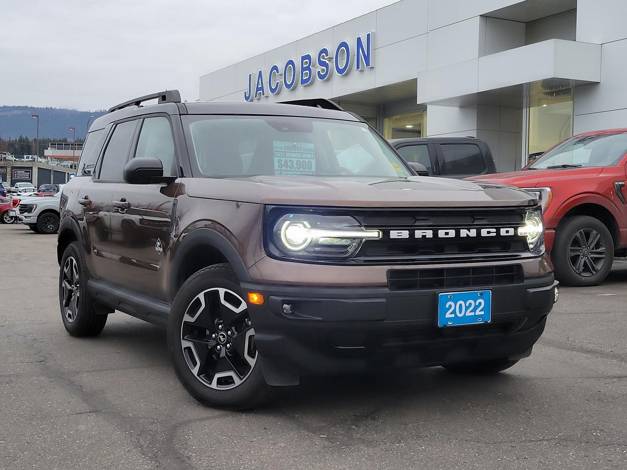 Used 2022 Ford Bronco Sport Outer Banks for sale in Salmon Arm, BC