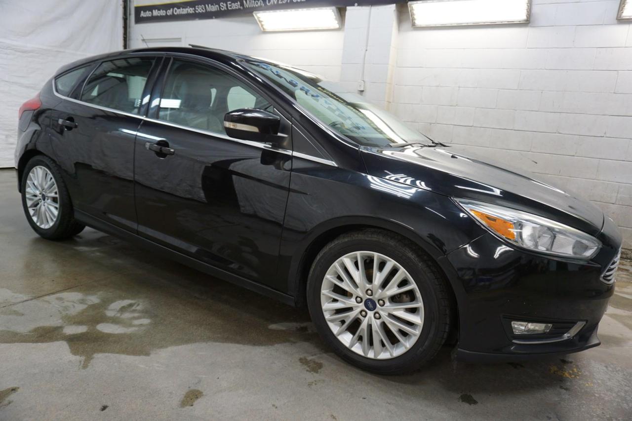 2016 Ford Focus TITANIUM HATCHBACK *ACCIDENT FREE* CERTIFIED CAMERA NAV BLUETOOTH LEATHER HEATED SEATS SUNROOF CRUISE ALLOYS