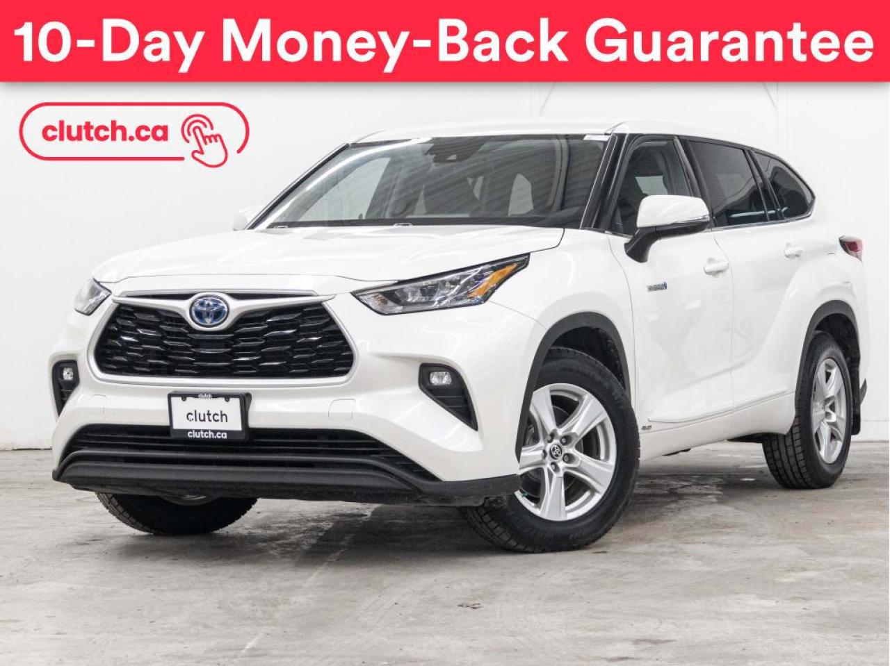 Used 2020 Toyota Highlander HYBRID LE w/ Apple CarPlay & Android Auto, Bluetooth, Rearview Cam for sale in Toronto, ON