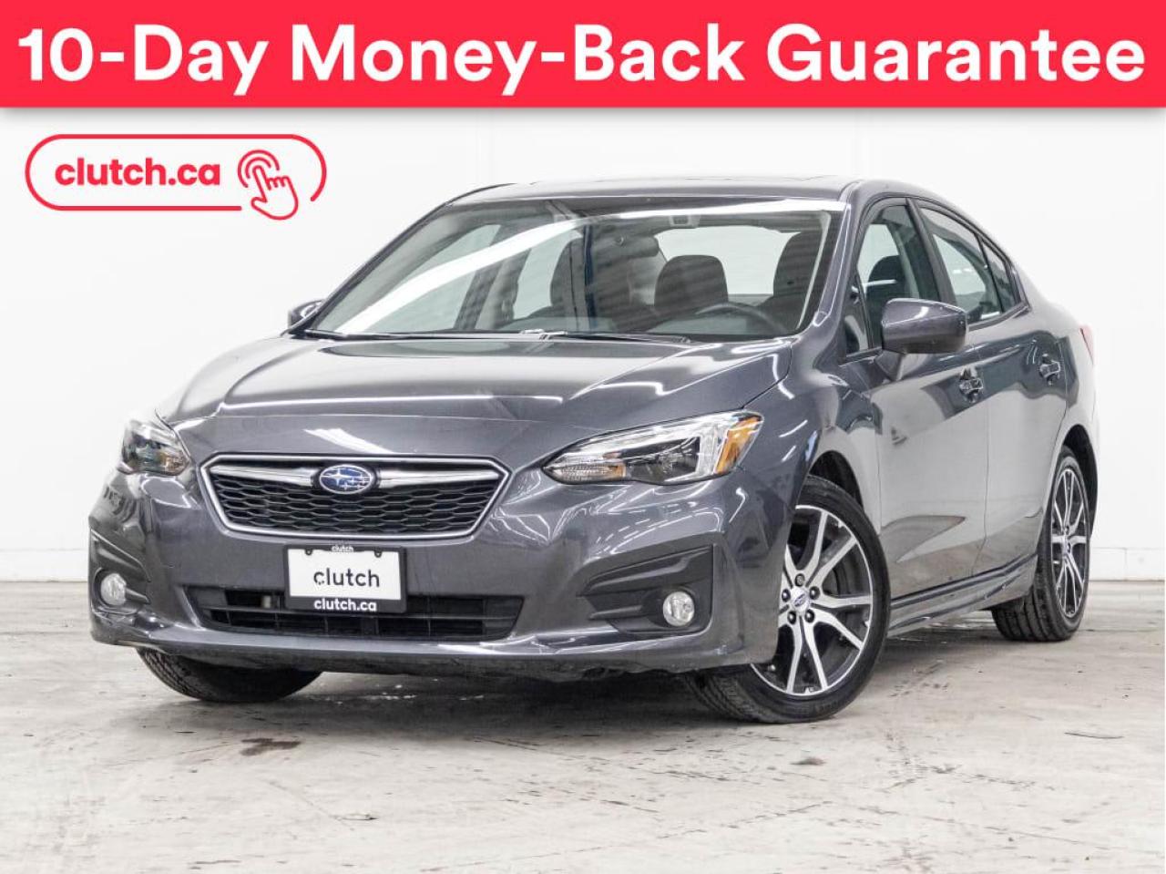Used 2018 Subaru Impreza Sport w/ EyeSight Pkg w/ Apple CarPlay & Android Auto, Bluetooth, A/C for sale in Toronto, ON