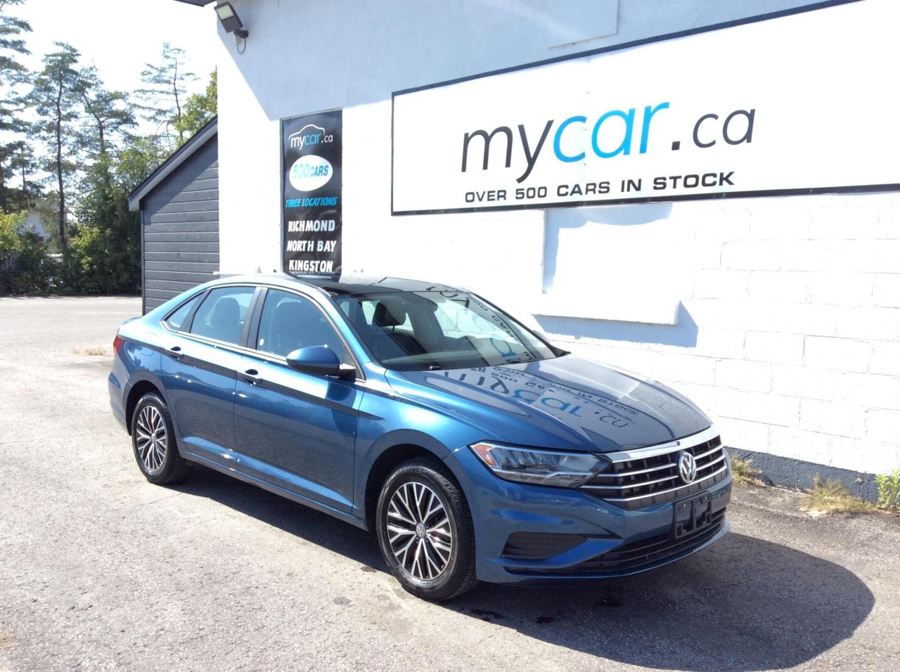 Used 2021 Volkswagen Jetta Highline ALLOYS. BACKUP CAM. HEATED SEATS. CRUISE. A/C. PWR GROUP. KEYLESS ENTRY. LANE-ASSIST.  HOT DEAL !! N for sale in Kingston, ON