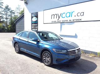 Used 2021 Volkswagen Jetta Highline LEATHER,  ALLOYS. BACKUP CAM. HEATED SEATS. CRUISE. A/C. P for sale in Kingston, ON