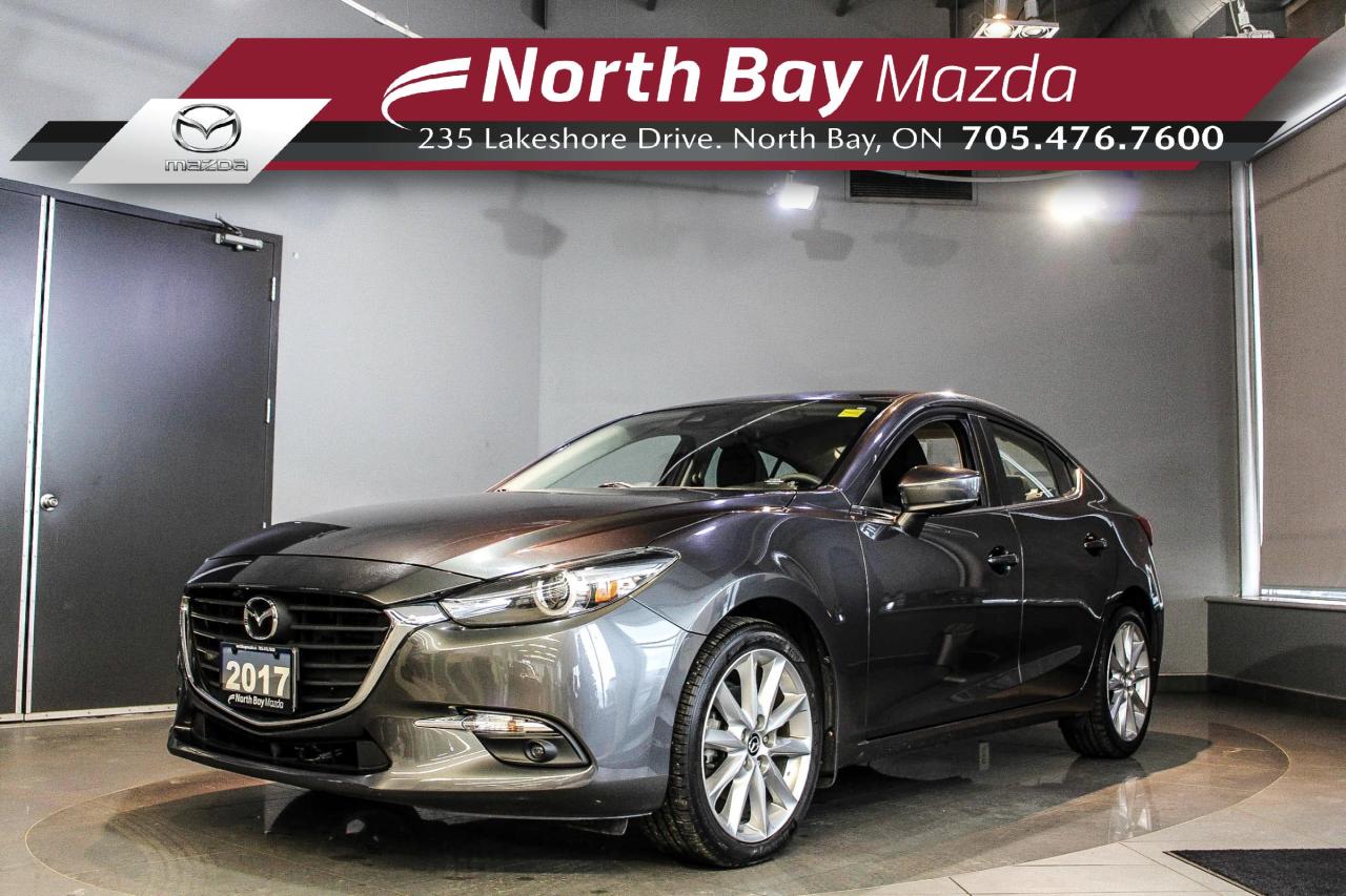 Used 2017 Mazda MAZDA3 GT Heated Seats/Steering Wheel - Cruise Control - Bluetooth for sale in North Bay, ON