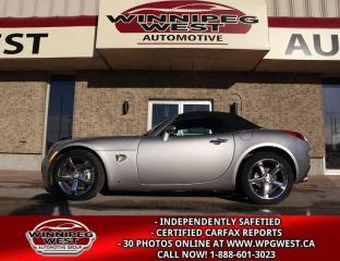 Used 2007 Pontiac Solstice GXP 2.0L TURBO, 5 SPEED, LEATHER, LOADED, FUN!! for sale in Headingley, MB
