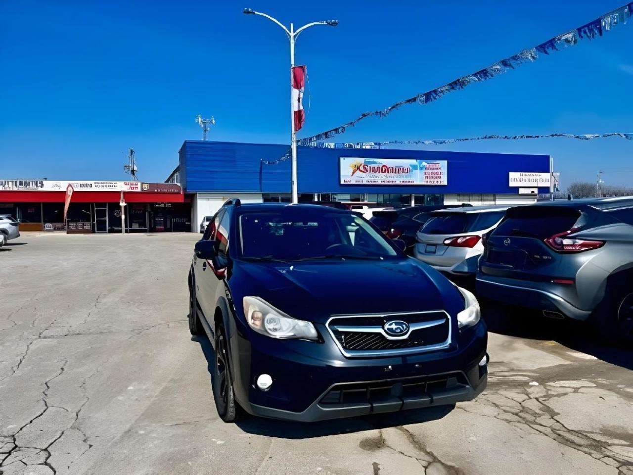 Used 2014 Subaru XV Crosstrek Man 2.0i Premium NAV LEATHER ROOF WE FINANCE ALL for sale in London, ON