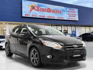 Used 2014 Ford Focus LEATHER SUNROOF H-SEATS! WE FINANCE ALL CREDIT! for sale in London, ON