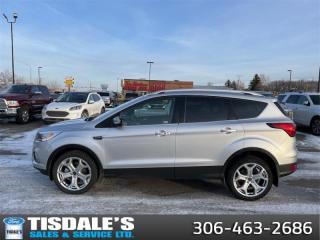 Used 2019 Ford Escape Titanium 4WD  - Navigation -  Leather Seats for sale in Kindersley, SK