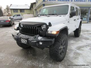 Used 2021 Jeep Wrangler LOADED UNLIMITED-VERSION PASSENGER 3.6L - V6.. 4X4.. NAVIGATION.. REMOVEABLE TOP.. LEATHER.. HEATED SEATS & WHEEL.. BLUETOOTH SYSTEM.. for sale in Bradford, ON