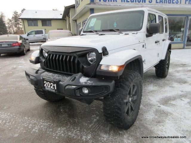 2021 Jeep Wrangler LOADED UNLIMITED-VERSION PASSENGER 3.6L - V6.. 4X4.. NAVIGATION.. REMOVEABLE TOP.. LEATHER.. HEATED SEATS & WHEEL.. BLUETOOTH SYSTEM..
