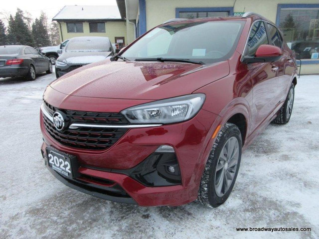 Used 2022 Buick Encore ALL-WHEEL DRIVE GX-ST-MODEL 5 PASSENGER 1.3L - TURBO.. LEATHER TRIM.. HEATED SEATS.. POWER SUNROOF.. BACK-UP CAMERA.. BLUETOOTH SYSTEM.. POWER GATE.. for sale in Bradford, ON