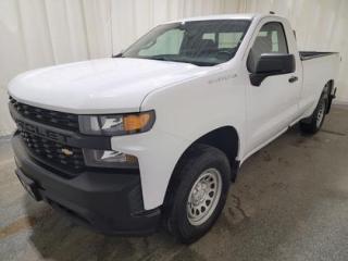 Excellent shape, Low KM 2019 Chevrolet Silverado 1500 4WD Regular Cab 140 work truck with no accident history and Trailer Hitch, 7-pin and 4-pin Connectors, Hitch Guidance, Automatic Locking Rear Differential, Rear Vision Camera, Trailer Sway Control, Hill Start Assist, Apple Carplay, Android Auto and more. No more waiting! Dial our number or Message us to check out this Beautiful Work Truck Today!

Key Features:
Backup Camera 
Bluetooth 
Trailering Package 

Aftermarket Accessories:
Spray In Box Liner

After this vehicle came in on trade, we had our fully certified Pre-Owned Ford mechanic perform a mechanical inspection. This vehicle passed the certification with flying colors. After the mechanical inspection and work was finished, we did a complete detail including sterilization and carpet shampoo.

Bennett Dunlop Ford has been located at 770 Broad St, in the heart of Regina for over 40 years! Our 4.6-star Google review (Well over 2,700 reviews) is the result of our commitment to providing the fastest, easiest and most fun guest experience possible. Our guests tell us that they love that we don't charge any admin or documentation fees, our sales team will simply offer our best price upfront and we have a no-questions-asked money back guarantee just in case you change your mind after your purchase.