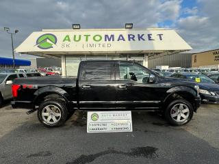 Used 2020 Ford F-150 PLATINUM CREW FULLY LOADED! 6.5FT BOX 4WD INSPECTED W/BCCA MEMBERSHIP! WRNTY! for sale in Langley, BC