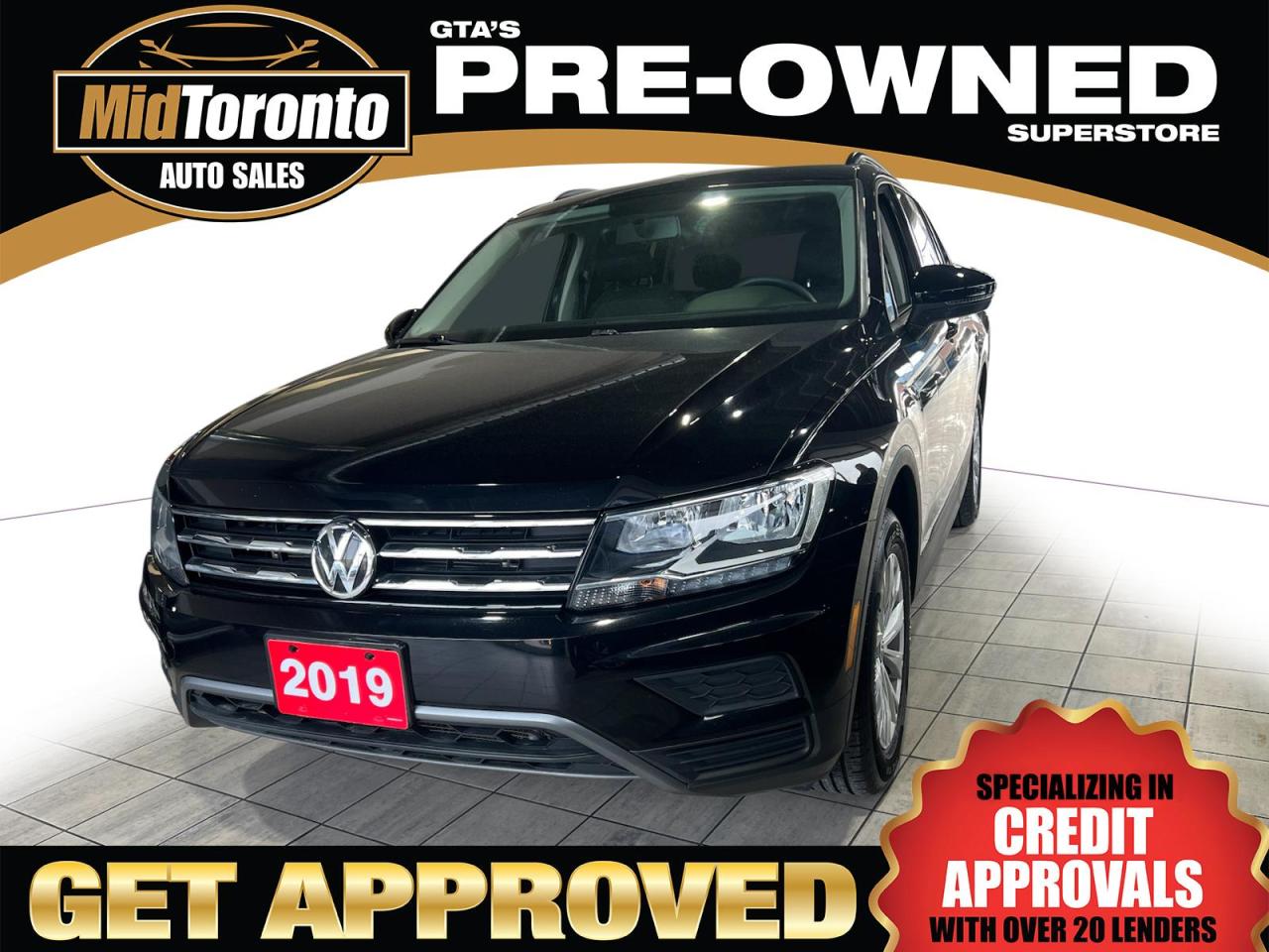 Used 2019 Volkswagen Tiguan S 4Motion - AWD - No Accidents - Apple Car Play - Well Equipped - Excellent Condition - Certified for sale in North York, ON