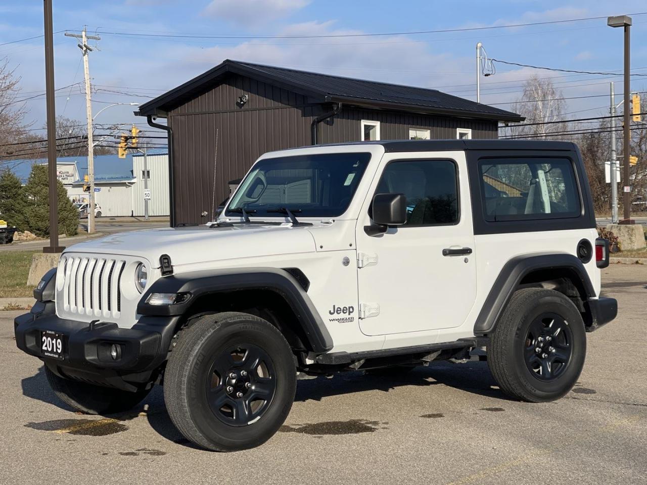 Used 2019 Jeep Wrangler Sport 4WD Hard top, A/C, Auto for sale in Gananoque, ON