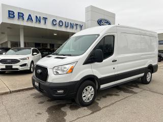 <p><br />KEY FEATURES:2021 Transit Van, Cargo, White RWD, Medium Roof, T250 148 Length, 3.5L v6 Engine,  cruise control, vinyl floor covering, Cloth Seats, .</p><p><br />Please Call 519-756-6191, Email sales@brantcountyford.ca for more information and availability on this vehicle.  Brant County Ford is a family owned dealership and has been a proud member of the Brantford community for over 40 years!</p><p> </p><p><br />** PURCHASE PRICE ONLY (Includes) Fords Delivery Allowance</p><p><br />** See dealer for details.</p><p>*Please note all prices are plus HST and Licencing. </p><p>* Prices in Ontario, Alberta and British Columbia include OMVIC/AMVIC fee (where applicable), accessories, other dealer installed options, administration and other retailer charges. </p><p>*The sale price assumes all applicable rebates and incentives (Delivery Allowance/Non-Stackable Cash/3-Payment rebate/SUV Bonus/Winter Bonus, Safety etc</p><p>All prices are in Canadian dollars (unless otherwise indicated). Retailers are free to set individual prices</p>