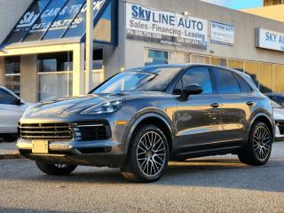 <p><strong> ONE OWNER | ACCIDENT FREE | 360* CAM | AWD | PANORAMIC | HEATED SEATS </strong></p><p><span>2019 PORSCHE CAYENNE.AWD. 360 CAMERA. PANORAMIC SUNROOF.PREMIUM SOUND. ALLOY WHEELS. BLIND SPOT SENSOR. PERFORATED LEATHER INTERIOR. BLUETOOTH. KEYLESS ENTRY.AIR CONDITIONING. AUTOMATIC TRANSMISSION. POWER MIRRORS. POWER WINDOWS AND POWER LOC<span id=jodit-selection_marker_1717097022921_2943904392862122 data-jodit-selection_marker=start style=line-height: 0; display: none;></span>KS. VERY CLEAN FROM IN & OUT. 132,885 KMS. DRIVES MINT. VERY GOOD CONDITION. FULLY CERTIFIED FOR $48,995</span><span>.00.<span> </span>PLEASE CALL OR VISIT US FOR MORE DETAILS.</span></p><p><br></p> <p>****FINANCING FOR EVERYONE*** **** PLEASE CALL FOR FINANCING DETAILS*** <br>WE ACCEPT ALL MAKE AND MODEL TRADE IN VEHICLES. JUST WANT TO SELL YOUR CAR? WE BUY EVERYTHING <br>SKYLINE AUTO 3232 STEELES AVE W, VAUGHAN, ON L4K 4C8 PH: 1-289-987-7477 </p><p>Guaranteed Approval. Payments depend on down payment on vehicle, year, model and price. Call for more details.   All Prices Are Plus Hst And Licensing. CALL TODAY TO BOOK A TEST DRIVE.<span id=jodit-selection_marker_1711558354648_253501834214404 data-jodit-selection_marker=start style=line-height: 0; display: none;></span></p>