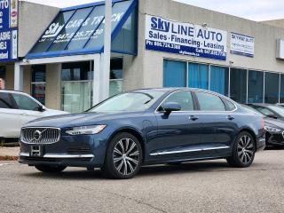 Used 2022 Volvo S90 T8 RECHAGRE INSCRIPTION PLUG-IN HYBRID | PANORAMIC | 360* CAM | CLIMATE PCKG | BOWERS & WILKINS PREM SOUND for sale in Concord, ON